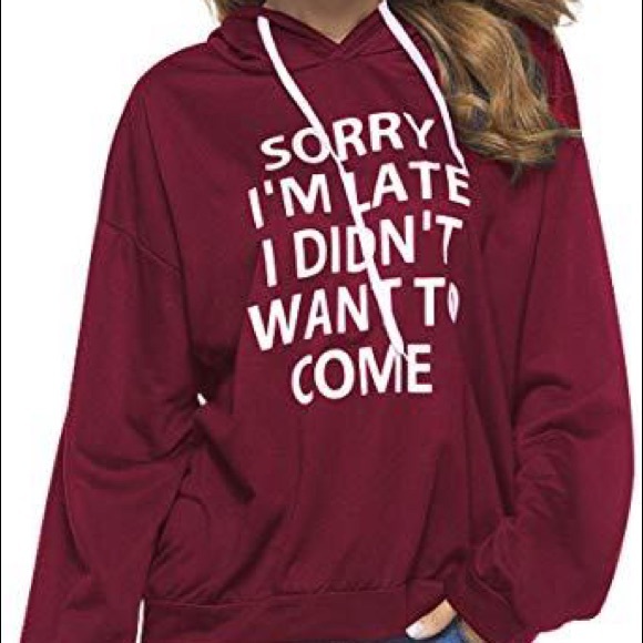 Sweaters - 3/$25 Graphic hooded sweatshirt